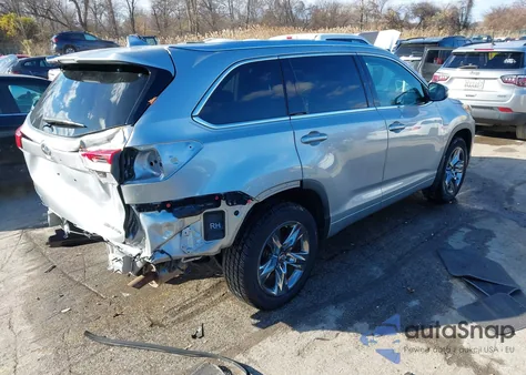 2018 Toyota Highlander Limited Platinum z USA, uszkodzony, nr VIN 5TDDZRFH7JS853809